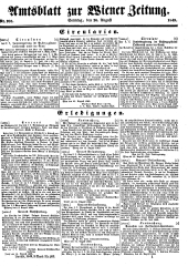 Wiener Zeitung 18490826 Seite: 13