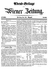 Wiener Zeitung 18490831 Seite: 13