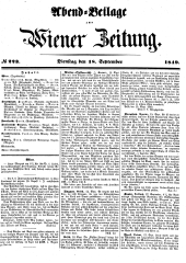 Wiener Zeitung 18490918 Seite: 15