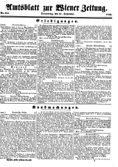 Wiener Zeitung 18490927 Seite: 21