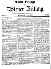 Wiener Zeitung 18491012 Seite: 13