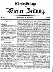 Wiener Zeitung 18491109 Seite: 13
