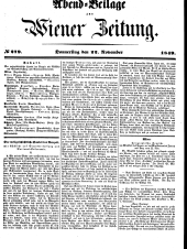 Wiener Zeitung 18491122 Seite: 17