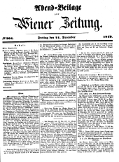 Wiener Zeitung 18491221 Seite: 13