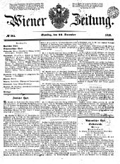 Wiener Zeitung 18491222 Seite: 1