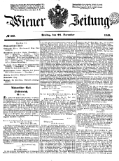 Wiener Zeitung 18491228 Seite: 1