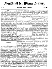 Wiener Zeitung 18500102 Seite: 11