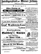 Wiener Zeitung 18500105 Seite: 29