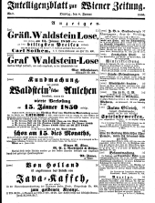 Wiener Zeitung 18500108 Seite: 29