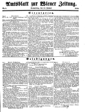 Wiener Zeitung 18500110 Seite: 21