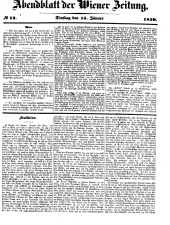 Wiener Zeitung 18500115 Seite: 17