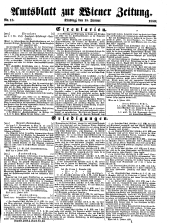 Wiener Zeitung 18500115 Seite: 21