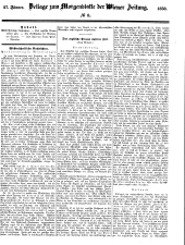 Wiener Zeitung 18500117 Seite: 13