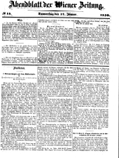 Wiener Zeitung 18500117 Seite: 17