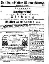 Wiener Zeitung 18500117 Seite: 27