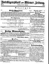 Wiener Zeitung 18500118 Seite: 21