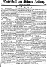 Wiener Zeitung 18500119 Seite: 21