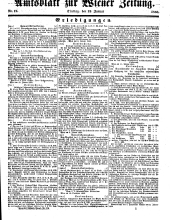 Wiener Zeitung 18500122 Seite: 21