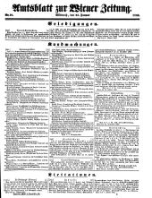 Wiener Zeitung 18500123 Seite: 19