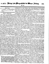 Wiener Zeitung 18500131 Seite: 13