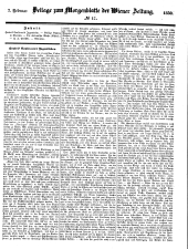 Wiener Zeitung 18500207 Seite: 17