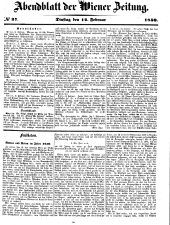 Wiener Zeitung 18500212 Seite: 17