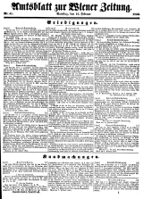 Wiener Zeitung 18500216 Seite: 19