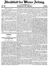 Wiener Zeitung 18500222 Seite: 11