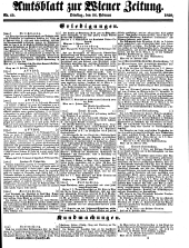 Wiener Zeitung 18500226 Seite: 21