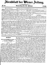 Wiener Zeitung 18500228 Seite: 17