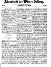 Wiener Zeitung 18500312 Seite: 17