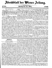 Wiener Zeitung 18500315 Seite: 13