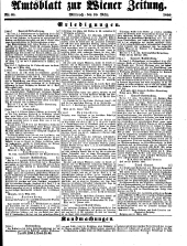 Wiener Zeitung 18500320 Seite: 21