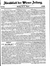 Wiener Zeitung 18500402 Seite: 17