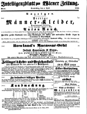 Wiener Zeitung 18500404 Seite: 29