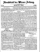 Wiener Zeitung 18500405 Seite: 13