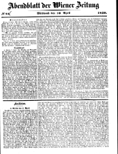 Wiener Zeitung 18500410 Seite: 13