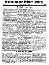 Wiener Zeitung 18500417 Seite: 17