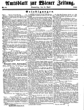 Wiener Zeitung 18500418 Seite: 25