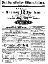 Wiener Zeitung 18500420 Seite: 27