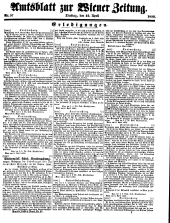 Wiener Zeitung 18500423 Seite: 25