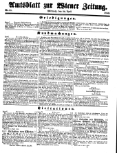 Wiener Zeitung 18500424 Seite: 21