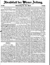 Wiener Zeitung 18500425 Seite: 17