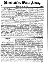 Wiener Zeitung 18500501 Seite: 17