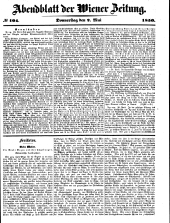 Wiener Zeitung 18500502 Seite: 17