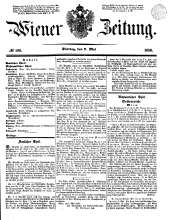 Wiener Zeitung 18500507 Seite: 1