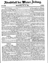 Wiener Zeitung 18500509 Seite: 17