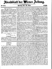 Wiener Zeitung 18500510 Seite: 13