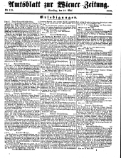 Wiener Zeitung 18500518 Seite: 23