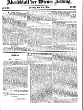 Wiener Zeitung 18500524 Seite: 11